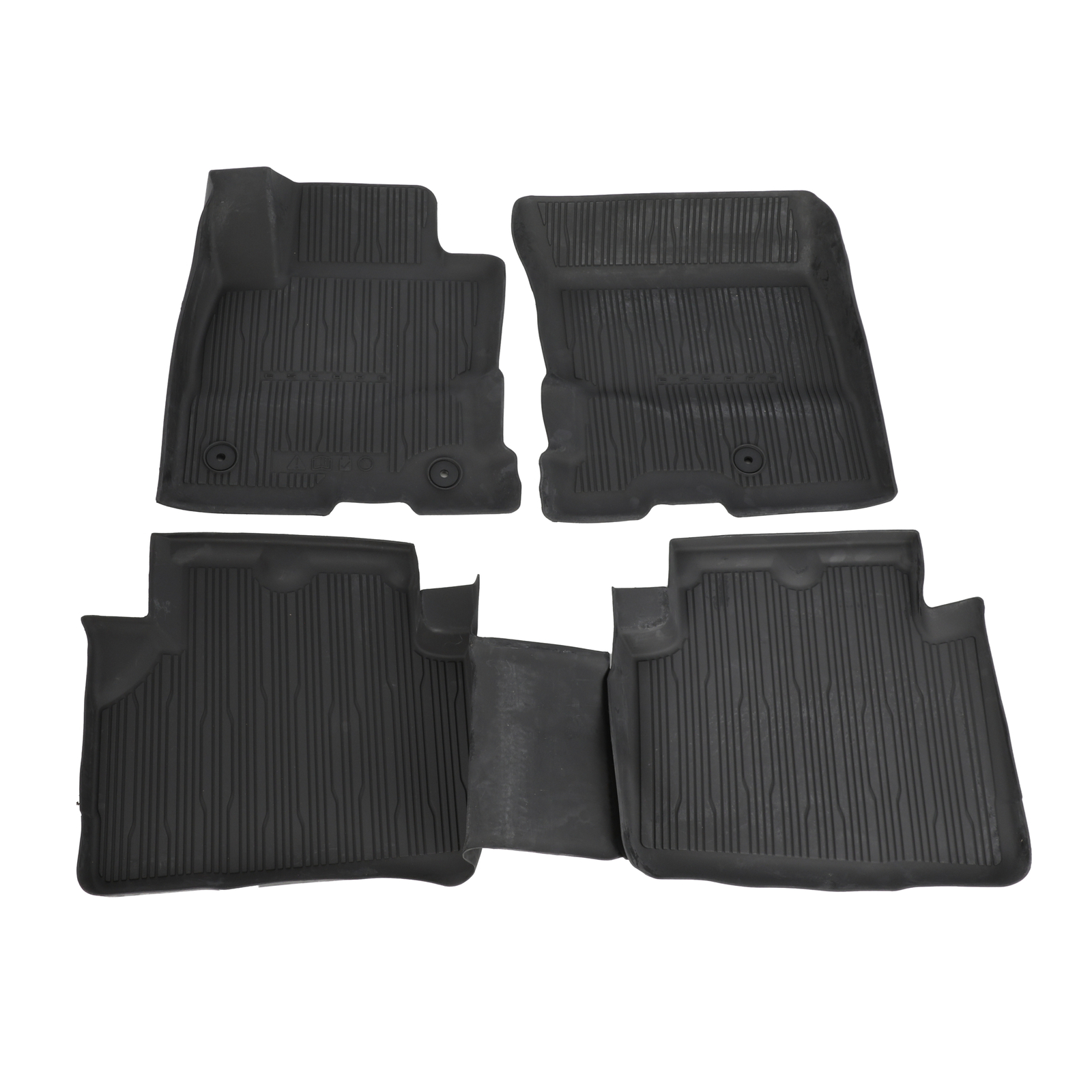 Alfombrilla de piso de alfombra negra para Ford Escape 2020-2022 (N/P LJ6Z-7813300-BB)