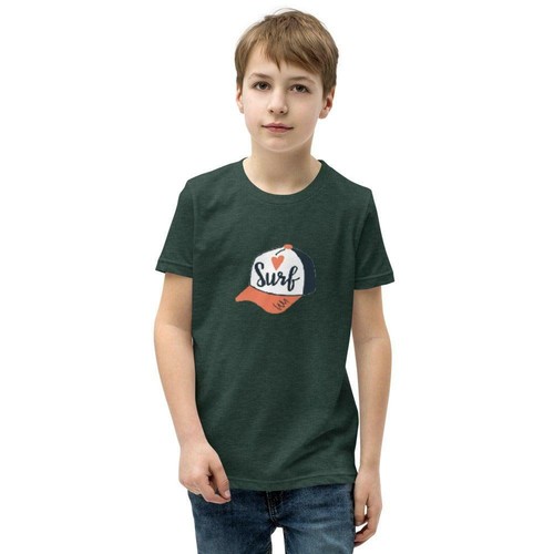 Surf Hat Youth Short Sleeve T-Shirt - Picture 9 of 23