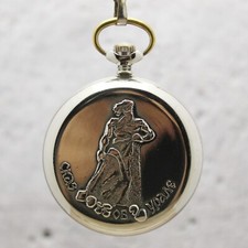 Soviet MOLNIA MELCHIOR pocket watch Tale of Urals USSR Molnija watch on chain    