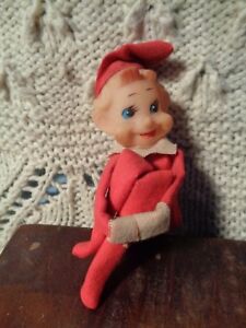 Vintage 1950 S 60 S Christmas Elf Shelf Size Tokyo Japan Paper Label Ebay