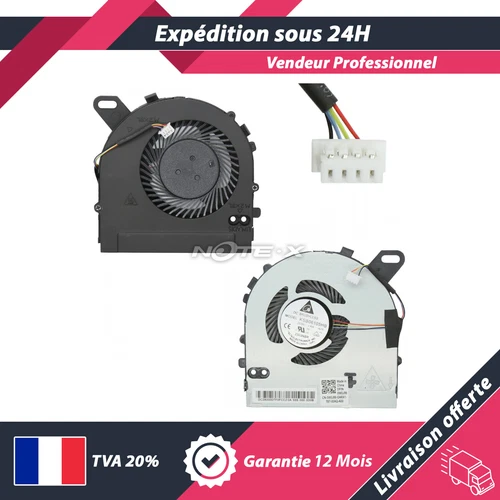 VENTILATEUR CPU FAN POUR DELL INSPIRON 15-7560 / VOSTRO 14-5468 / VOSTRO 15-5568