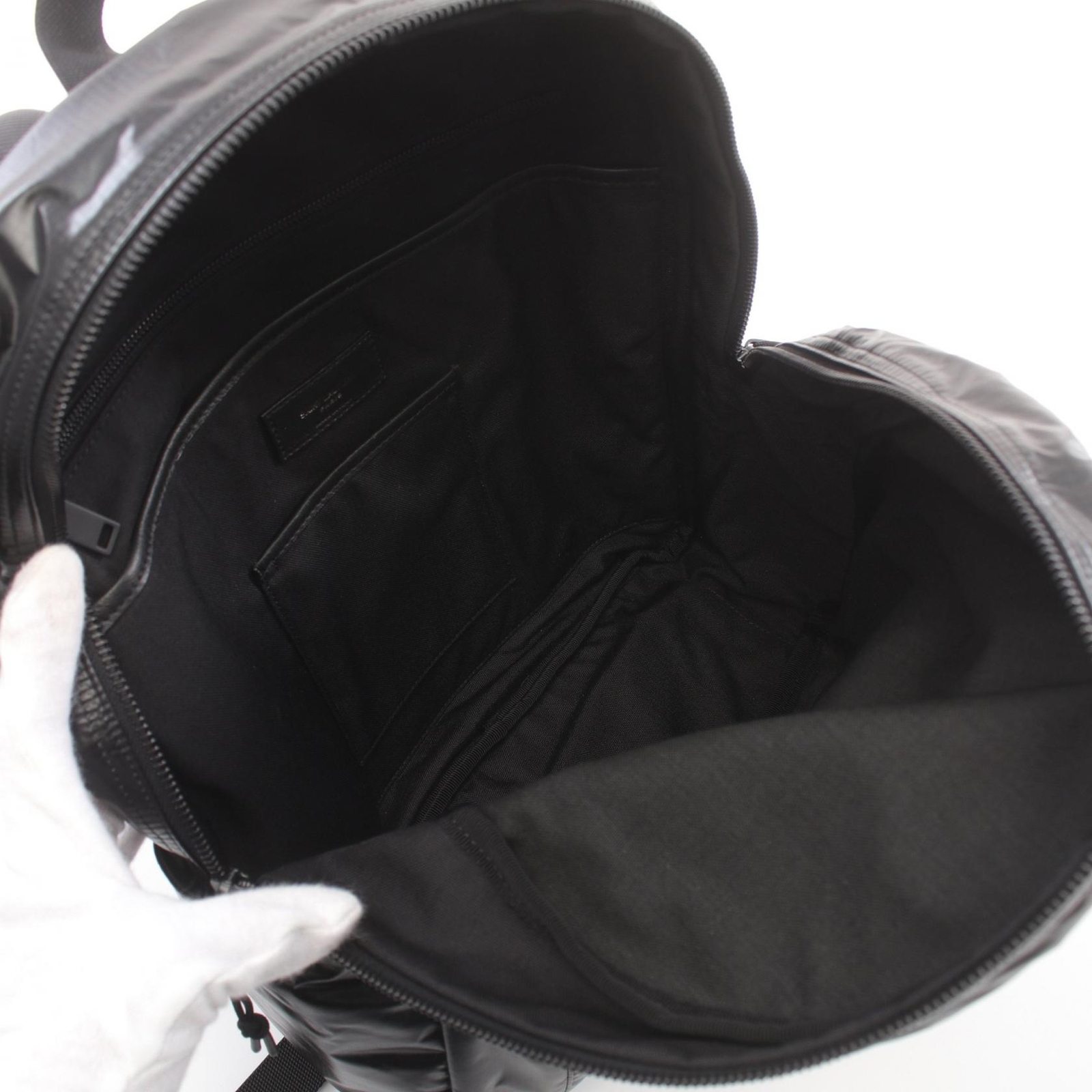 Zaino zaino SAINT LAURENT NUXX 623698HO27Z1054 nylon nero NUOVO uomo