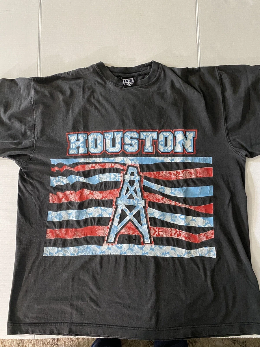 Vintage houston hotsell oilers t shirts