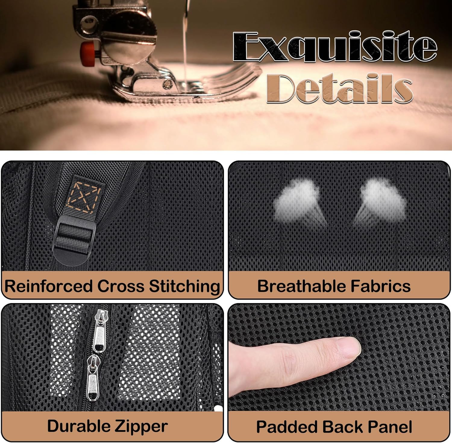 Mesh Backpack Heavy Duty See through Mesh Bookbag for Adults Boys Girls 27L 