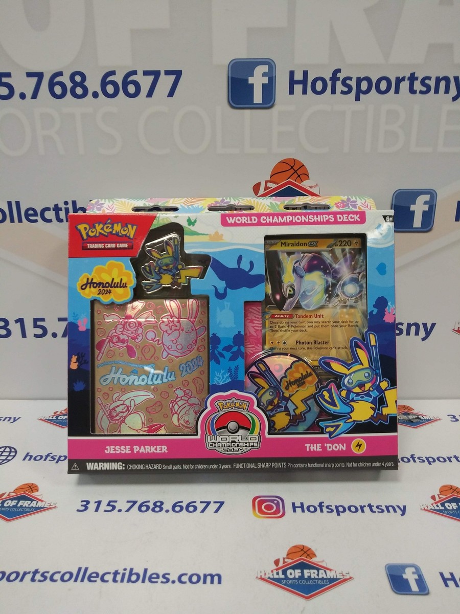 2024 POKEMON HONOLULU WORLD CHAMPIONSHIPS DECK JESSE PARKER THE