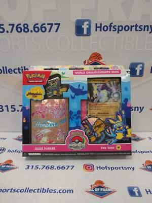 2024 POKEMON HONOLULU WORLD CHAMPIONSHIPS DECK JESSE PARKER THE