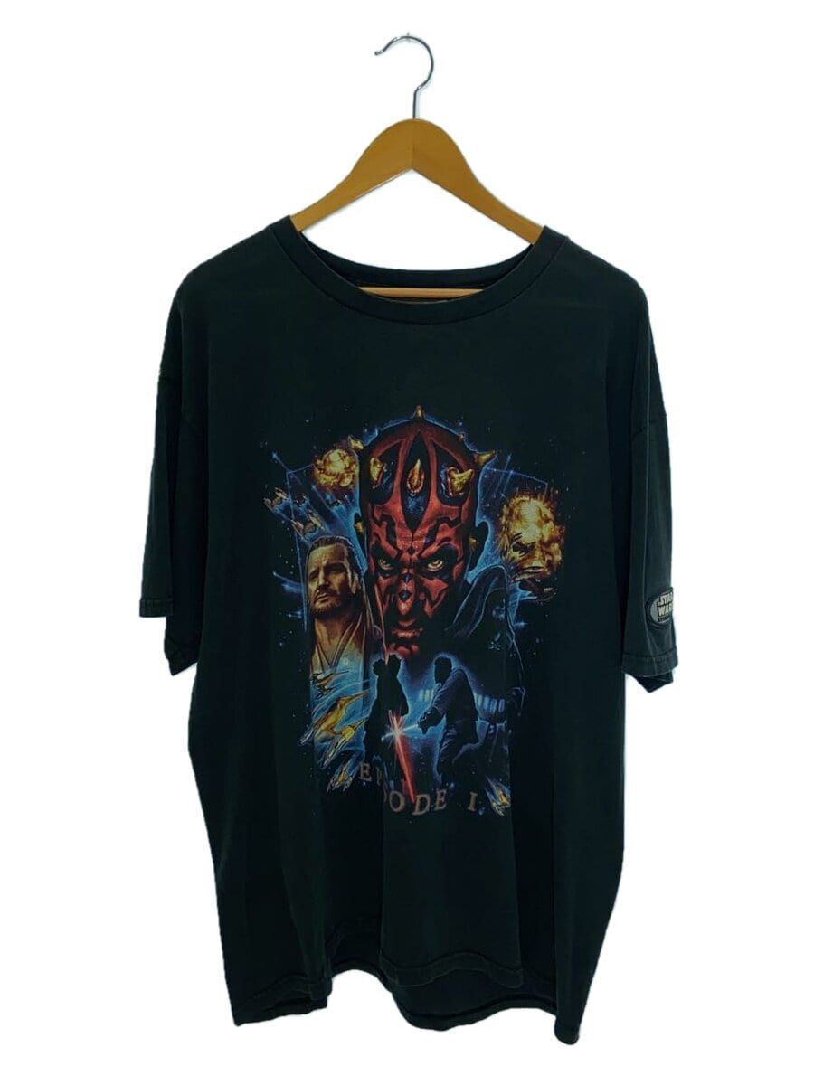 ALTRA T shirt altre marche anni 90 Star Wars episodio 1 Lee body XL cotone nero usata