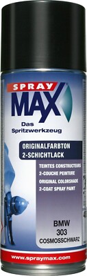 SprayMax Originalfarbton Lackspray für BMW 303 Cosmosschwarz met 687501