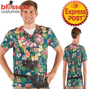 CA820 Faux Real Tourist Hawaiian T 