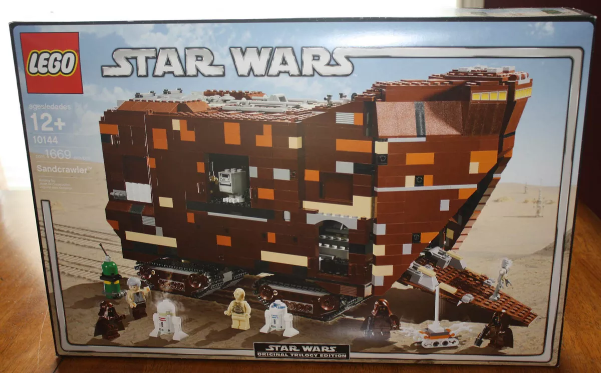 Lego cheap sandcrawler ebay