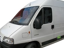 Windabweiser Regenabweiser Für Peugeot Boxer 2006-2024 - 2 Stück Anklebbare Seitenfenster Deflektoren