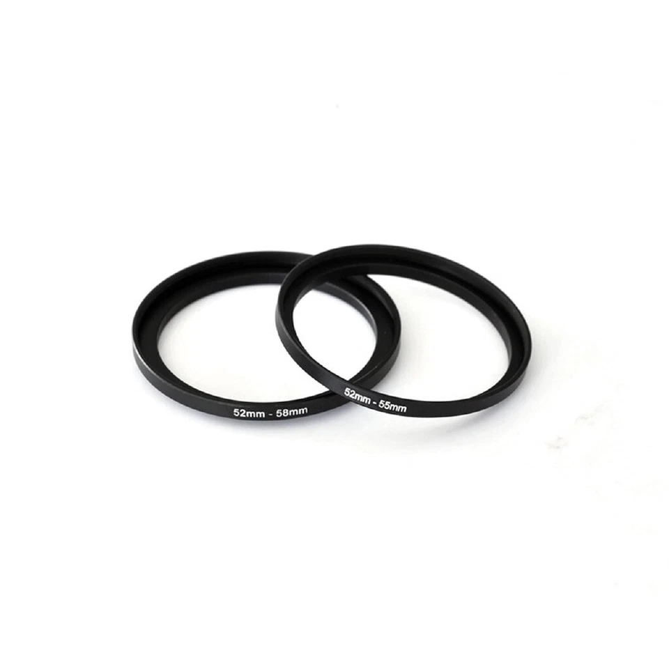 58mm-77mm 58 mm to 77 mm Metal Step Up Lens Filter Ring Adapter (2 Pcs) - Image 4 of 4