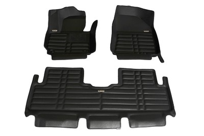 TuxMat Custom Car Floor Mats for Volkswagen Passat 2012-2019 Models/ - Laser Measured Waterproof Also Look Great in the Summer./ The Best/ Volkswagen Passat Accessory. All Weather The Ultimate Winter Mats Full Set - Black Largest Coverage