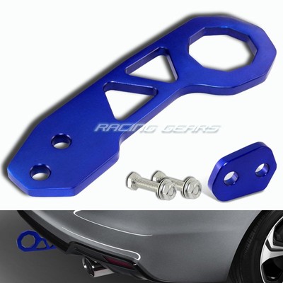 JDMSPEED Billet Aluminum Racing Front Rear Tow Hook Kit CNC JDM Anodized Red
