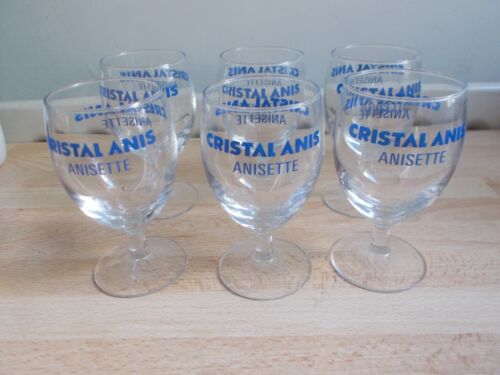 6 CRYSTAL ANISETTE Balloon Lenses - Picture 1 of 1