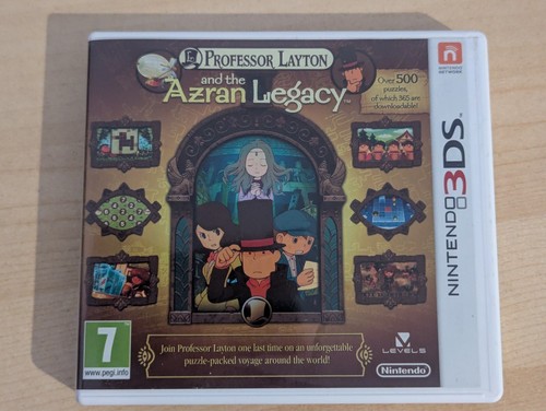 Professor Layton and the Azran Legacy Nintendo 3DS/2DS - sehr guter Zustand, getestetes Handbuch CIB - Bild 4 von 16