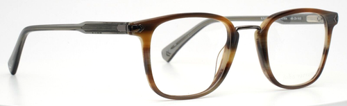 JOHN VARVATOS VJV423 Brown Horn Mens Square Full Rim Eyeglasses 49-23-145 B:41 - Picture 4 of 15