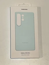GENUINE Samsung Silicone Cover Case Galaxy S25 Ultra EF-PS938CMEGUS - Mint