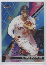2021 Topps Finest Purple/Aqua Vapor Refractor 186/250 Xander Bogaerts #72 n1u