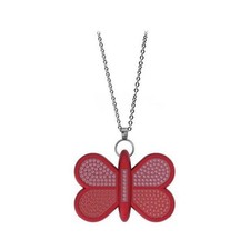 NIB AUTH SWAROVSKI Butterfly Padparadscha USB Memory Key 4G Pendant 1143923