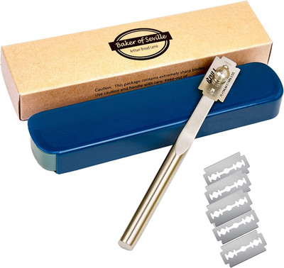 Bread Lame   Now with 6 Included Blades. Change from Straight or Curved Blade...
