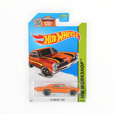 Hot Wheels '67 Pontiac GTO 228/250 - Orange - 2015 Mainline A