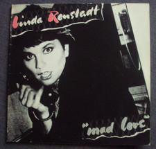 LINDA RONSTADT Mad Love LP early-80's country-rock Asylum