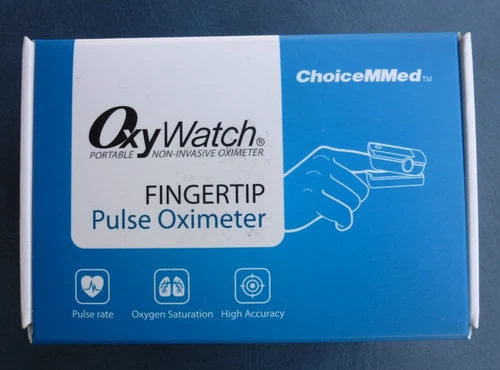 ChoiceMMed Oxy Watch Fingertip Pulse Oximeter *Brand New*