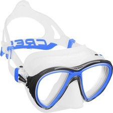 Cressi Quantum Dive Mask - Anti-Fog Thermoregulation Tech, Enhanced Downward