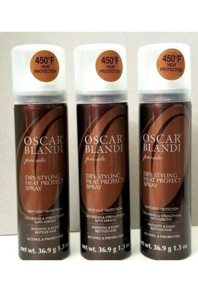 #ad 3 pk Oscar Blandi Pronto Dry Styling Heat Protect spray 1.3 oz each Travel Size $12.00