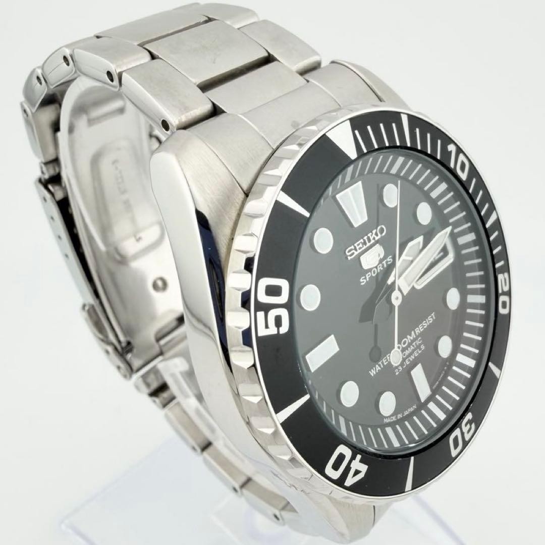 Seiko 5 Sports Men's Black Watch - SNZF17J1 for sale online | eBay