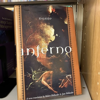 Inferno by Dante Alighieri (2000, Hardcover) English / Italian Doubleday
