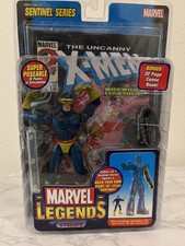Sealed MOC 2005 Cyclops Uncanny X-Men Marvel Legends Figure Sentinel BAF Toy Biz