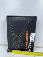 Zonglan Heavy Duty Grommet Tool Kit, Handheld Eyelet Plier with 900pcs 1/2", 3/8