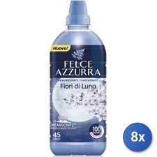 8x Bundle Felce Azzurra Konzentrierter Weichsp&uuml;ler Fiori Luna 45 Waschladungen