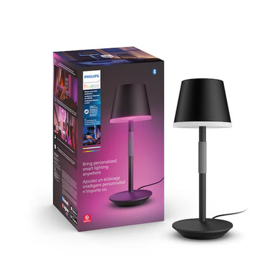 Philips Hue Go Portable Table Lamp- Black