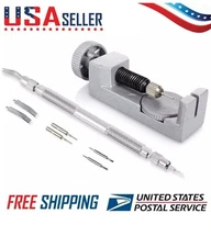 Adjustable Band Watch Strap Bracelet Link Pin BatteryRemoval Repair Tool Kit Set