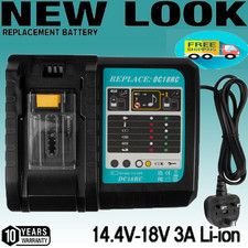 18 VOLT DC18RC replacement For Makita Lithium  Ion Rapid Battery Charger BL1830