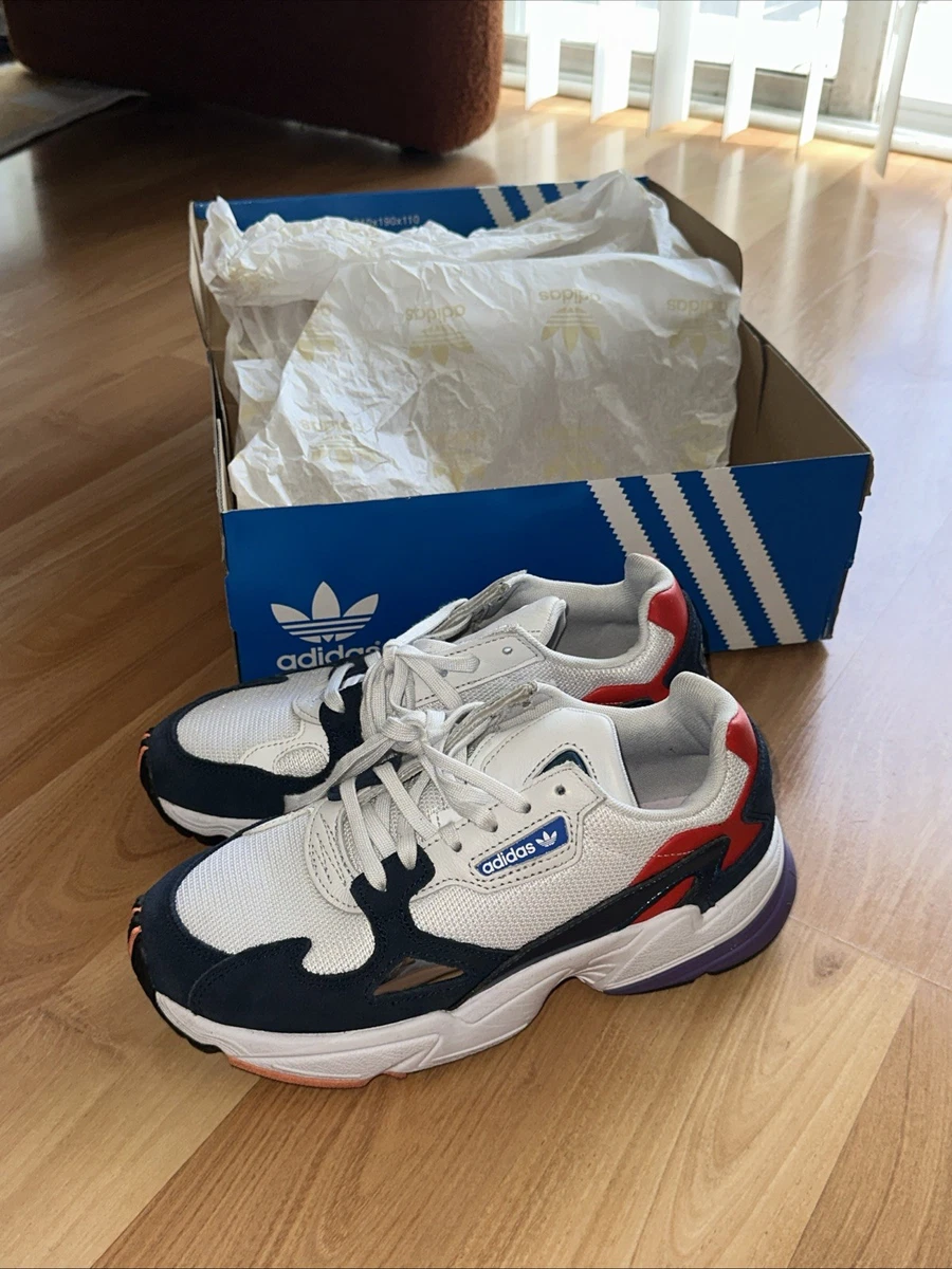 Adidas Falcon Collegiate Navy Red W for sale | eBay