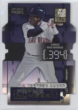 2001 Donruss Elite Prime Numbers Die-Cut 20/304 Tony Gwynn #PN-10B HOF 1h1