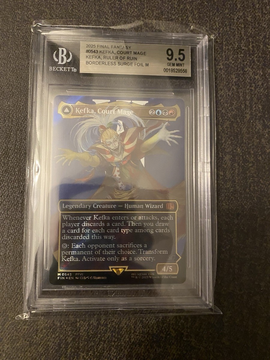 Kefka, Court Mage (0543) (Borderless) (Surge Foil) Final Fantasy