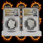 2024 S Morgan & Peace Silver Dollar $1 NGC PF70 Ultra Cameo #003 Matching (E003)