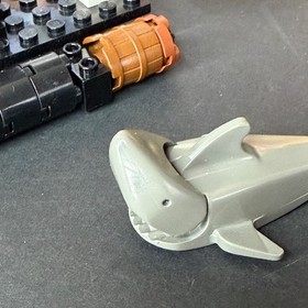 Vintage LEGO Pirates Set 6257 Castaway's Raft 100% Complete w/ Manual & Box 1989