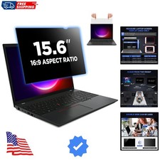 15.6" Privacy Filter Screen Protector, Anti-Spy/Glare Film for 15.6 inch Wide...