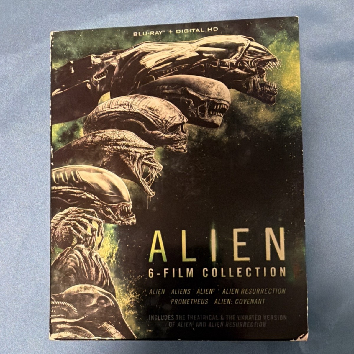 20th Century Fox Alien 6-Film Blu-ray Box Set Digital HD Sci-Fi