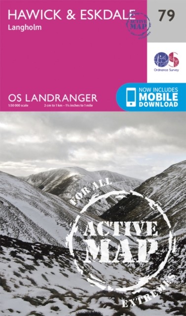 Hawick & Eskdale, Langholm by Ordnance Survey (Sheet map, folded)