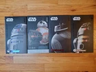 SPHERO Droids Star Was Lot: R2-D2 BB-9E RQ-95 & BB-8 w/Force Band NEW SEALED