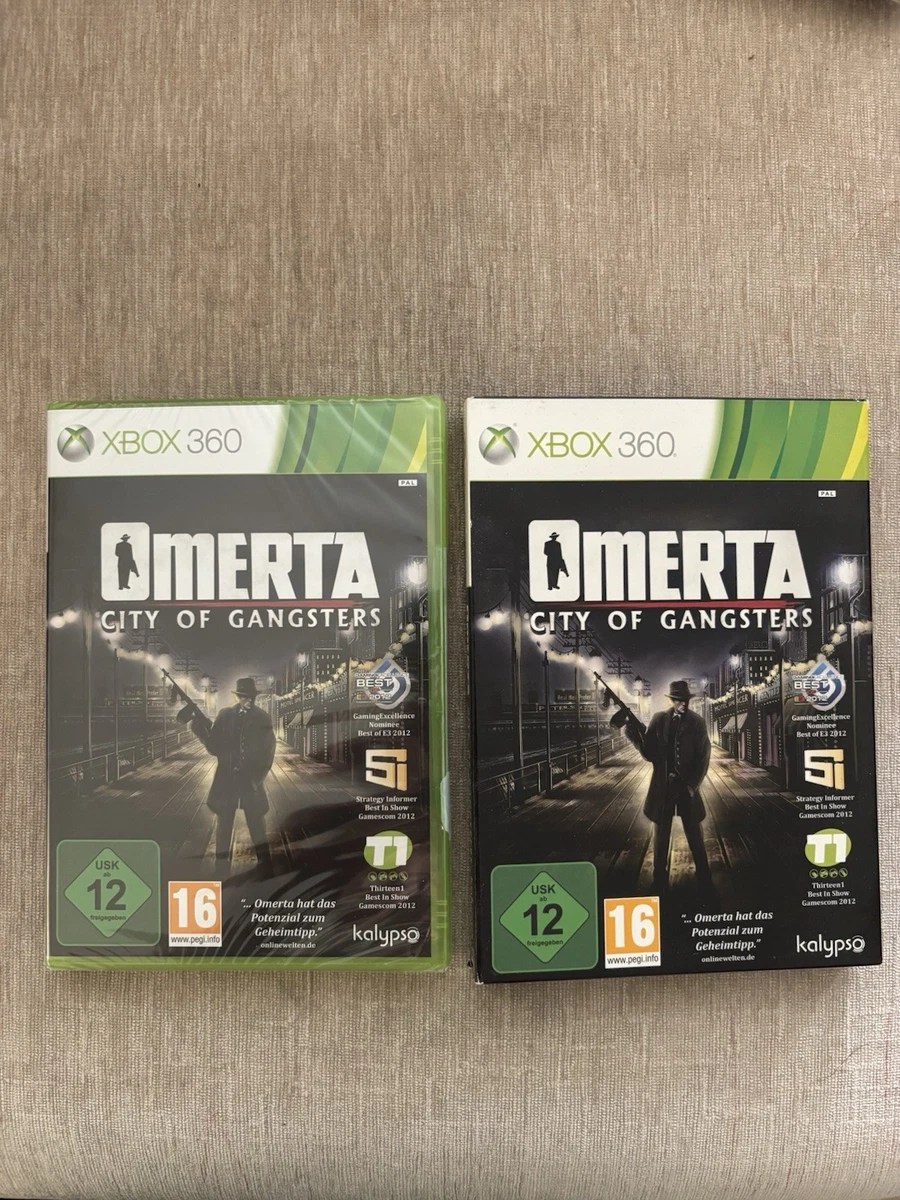 Omerta PAL Xbox 360 Brand New