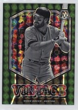2021 Panini Mosaic Vintage Green Mosaic Prizm Wade Boggs #V5 HOF 1fa0
