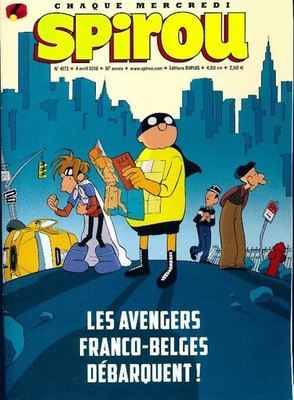 Spirou Nr. 4173: Les avengers franco-b... - Collectif - V193484